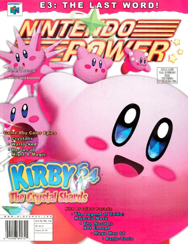Nintendo Power Issue 134 (July 2000) cover